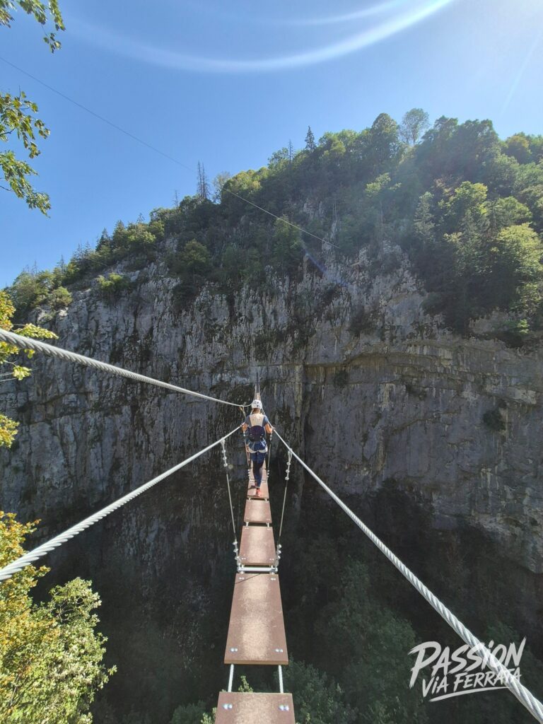 Ponts, tyroliennes...tout ce qu'on aime !