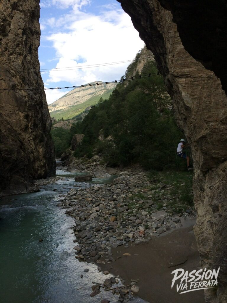 Photo de Via Ferrata des Gorges de la Durance