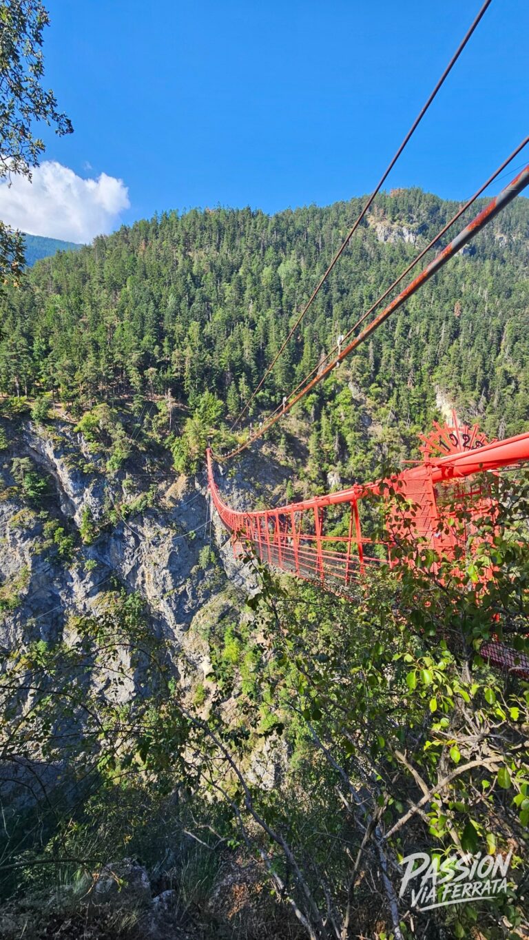 Photo de Via Ferrata du Pont suspendu de Niouc