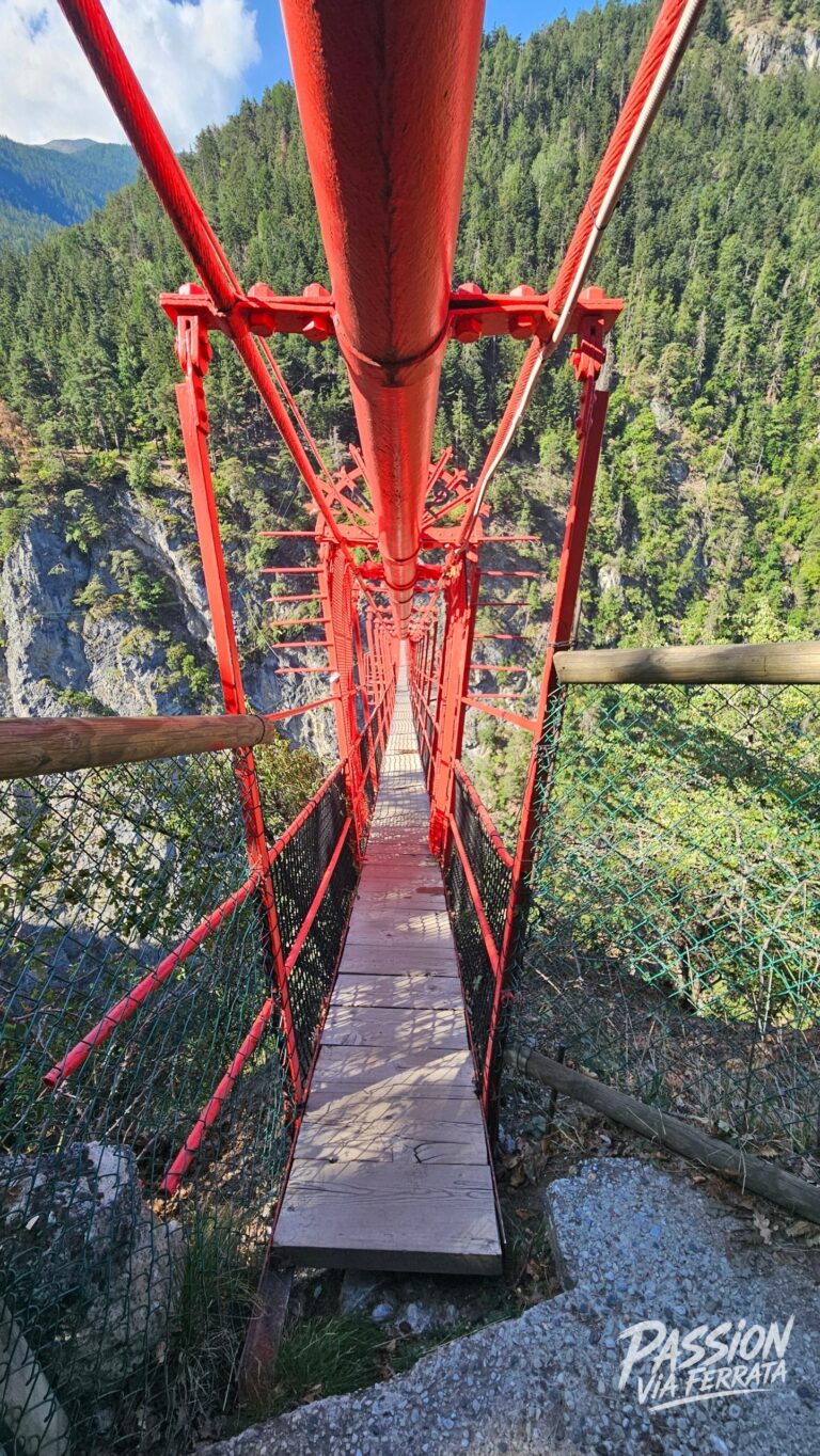Photo de Via Ferrata du Pont suspendu de Niouc