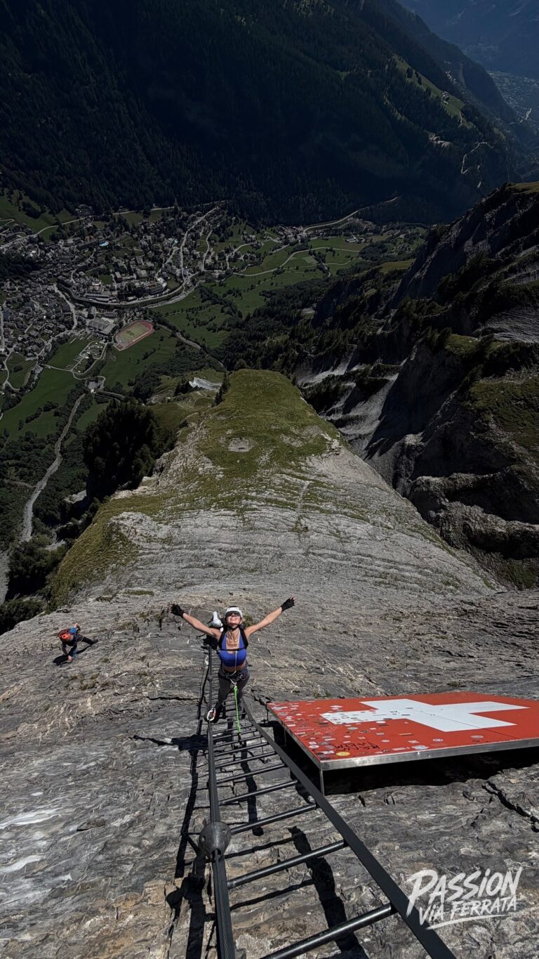C'est ma via ferrata préférée en Suisse!