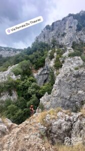 Photo de la sortie à Via Ferrata du Thaurac