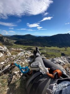 Photo de la sortie à Via Ferrata de Bauroux / Baou Roux