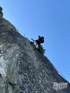 Photo de la sortie à Via Ferrata de Diavolo