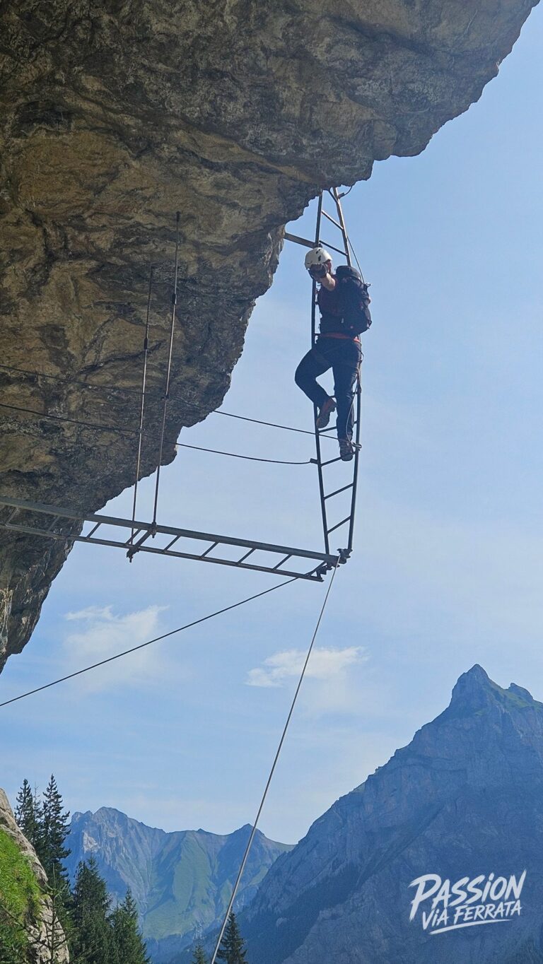 Photo de Via Ferrata Kandersteg-Allmenalp