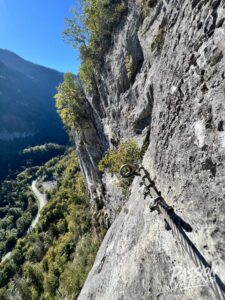 Photo de la sortie à Via Ferrata du Mont