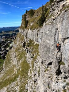 Photo de la sortie à Via Ferrata Le Saix du Tour