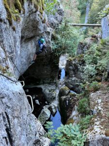 Photo de la sortie à Via Ferrata Cascade des Nants