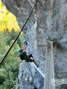 Photo de la sortie à Via Ferrata La Grotte de Cristal