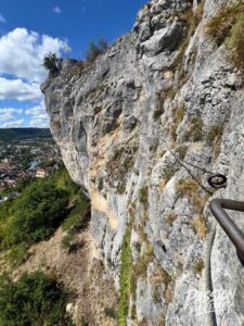 Photo de la sortie à Via Ferrata La Roche du Mont