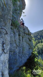 Photo de la sortie à Via Ferrata Les Échelles de la Mort