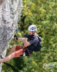 Photo de la sortie à Via Ferrata La Roche du Mont