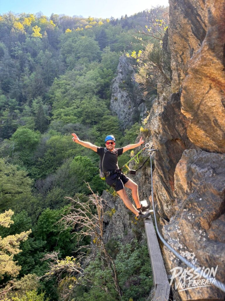 Photo de Via Ferrata Planfoy / Gouffre d&rsquo;Enfer