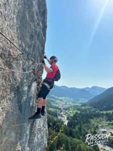 Photo de la sortie à Via Ferrata Saix de Miolène