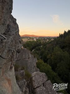 Photo de la sortie à Via Ferrata du Malzieu