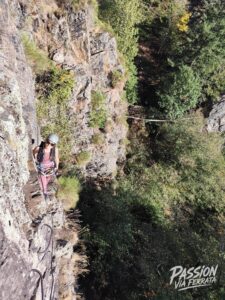 Photo de la sortie à Via Ferrata de Planfoy