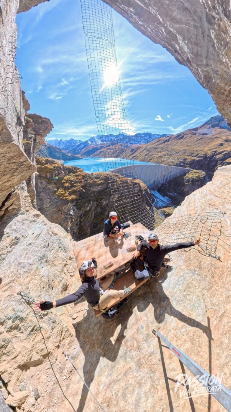 Photo de Via Ferrata du Barrage de Moiry