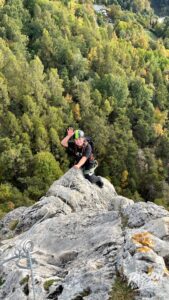 Photo de la sortie à Via Ferrata Le Belvédère