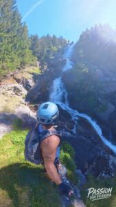 Photo de la sortie à Via Ferrata Cascade de la Fare