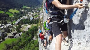 Photo de la sortie à Via Ferrata Saix de Miolène