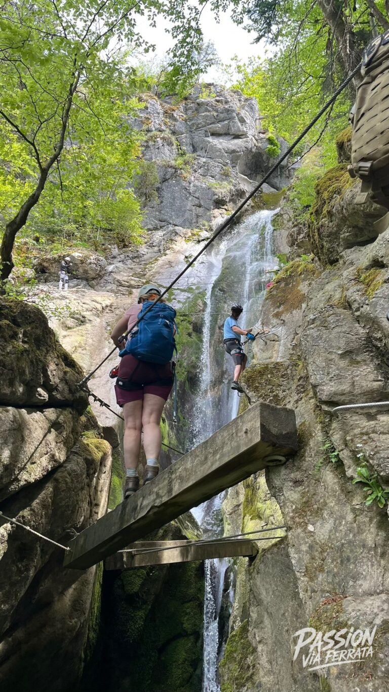 Photo de Via Ferrata Cascade des Nants