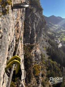 Photo de la sortie à Via Ferrata Saix de Miolène