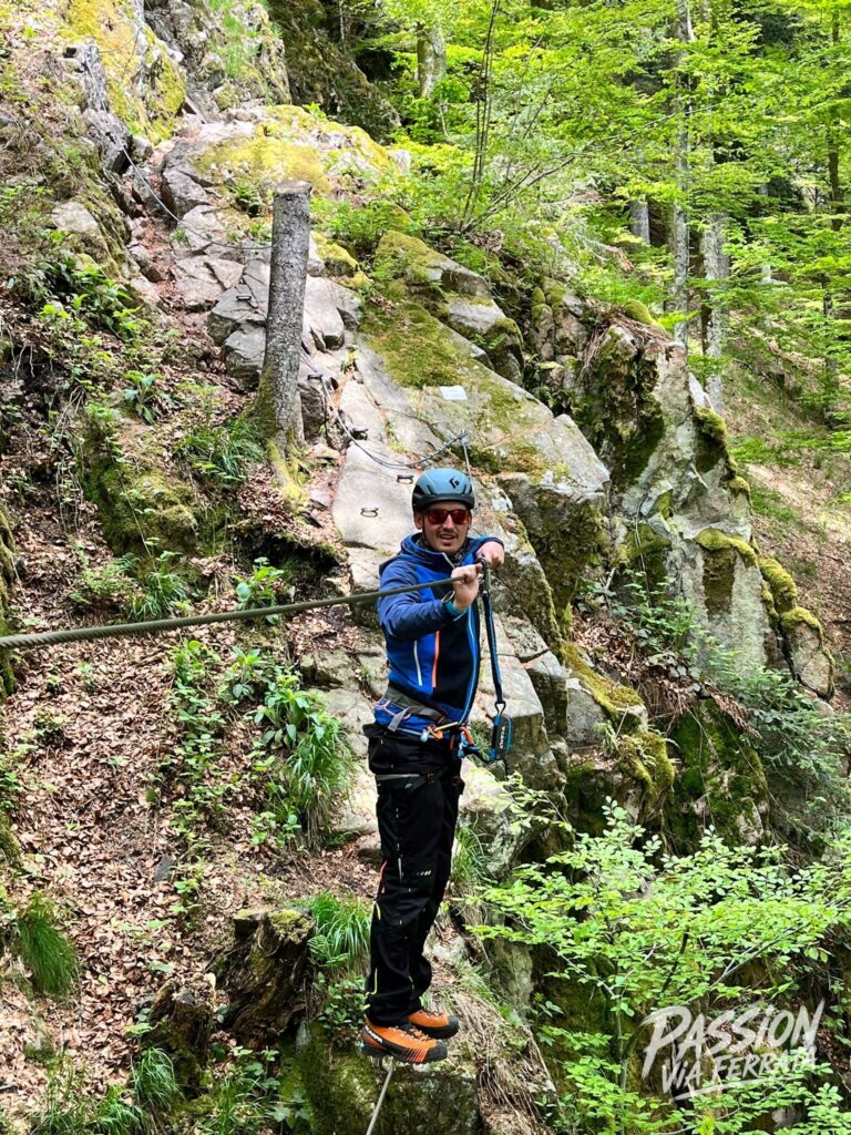 Photo de la sortie à Rando Ferrata de la Source de la Moselle