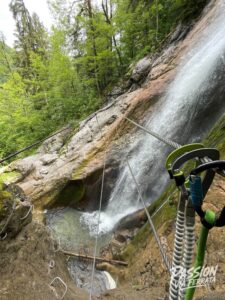 Photo de la sortie à Via Ferrata Cascade des Nants