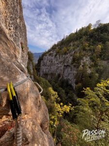 Photo de la sortie à Via Ferrata de la Gorge du Cé – Mont Saxonnex