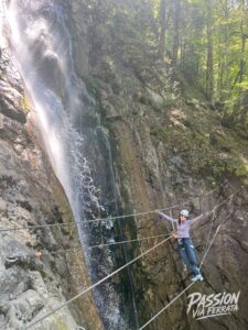 Photo de la sortie à Via Ferrata Cascade des Nants