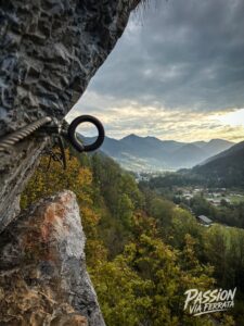 Photo de la sortie à Via Ferrata Saix de Miolène