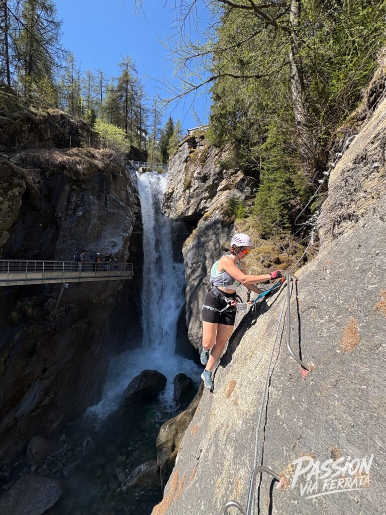 Photo de Via Ferrata La Cascade de Bérard