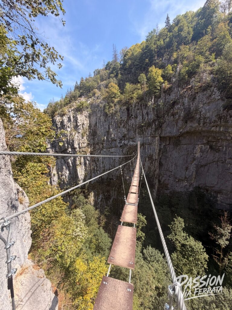 Photo de Via Ferrata de la Gorge du Cé – Mont Saxonnex