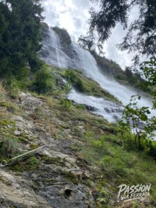 Photo de la sortie à Via Ferrata Cascade de la Fare