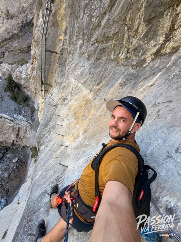 Photo de Via Ferrata Kandersteg-Allmenalp