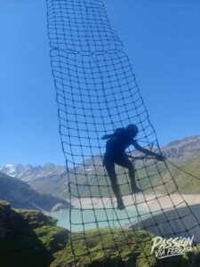 Photo de la sortie à Via Ferrata du Barrage de Moiry