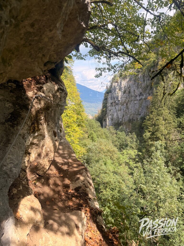 Photo de Via Ferrata de la Gorge du Cé – Mont Saxonnex