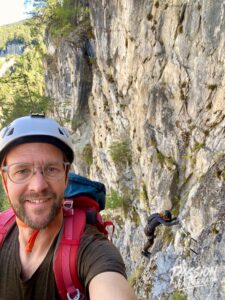 Photo de la sortie à Via Ferrata La Traversée des Anges