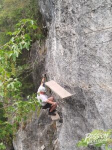 Photo de la sortie à Via Ferrata Plan Praz