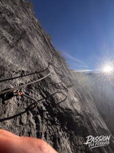 Photo de la sortie à Via Ferrata Le P’Tchi (Jules Carret)