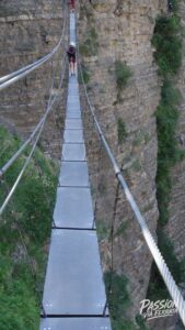 Photo de la sortie à Via Ferrata du Barrage du Sautet – Le Grand Frisson
