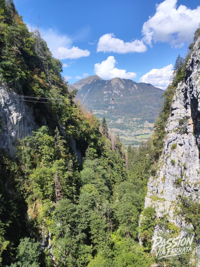 Photo de Via Ferrata de la Gorge du Cé – Mont Saxonnex