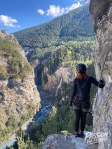 Photo de la sortie à Via Ferrata Le Chemin de la Vierge