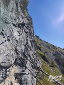 Photo de la sortie à Via Ferrata Yves Pollet-Villard