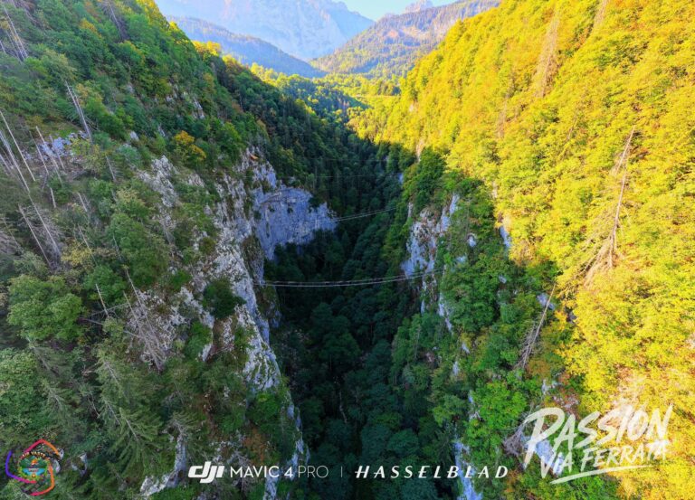 Via Ferrata " Gorge du Cé "
Orange : AD
Rouge : D
Vert : Parcours Tyrolienne ( Facultatif )