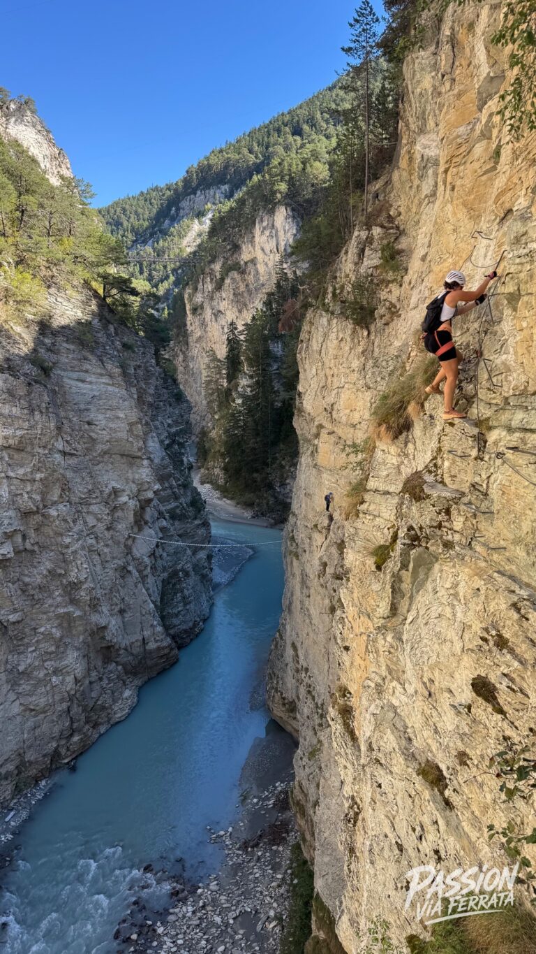 Photo de Via Ferrata La Descente aux Enfers / La Montée au Purgatoire