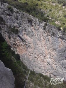Photo de la sortie à Via Ferrata de La Grande Fistoire
