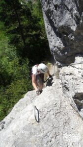 Photo de la sortie à Via Ferrata des Étroits