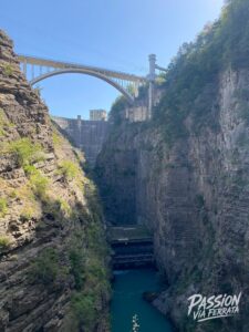 Photo de la sortie à Via Ferrata du Barrage du Sautet – Le Grand Frisson