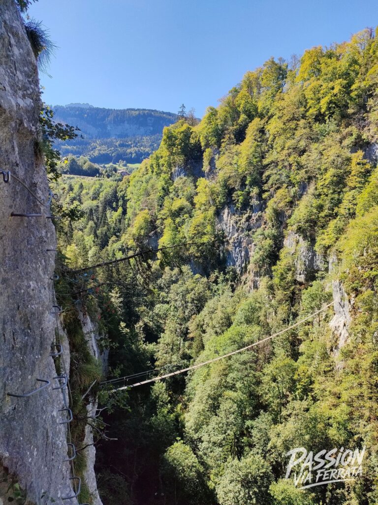 Photo de Via Ferrata de la Gorge du Cé – Mont Saxonnex